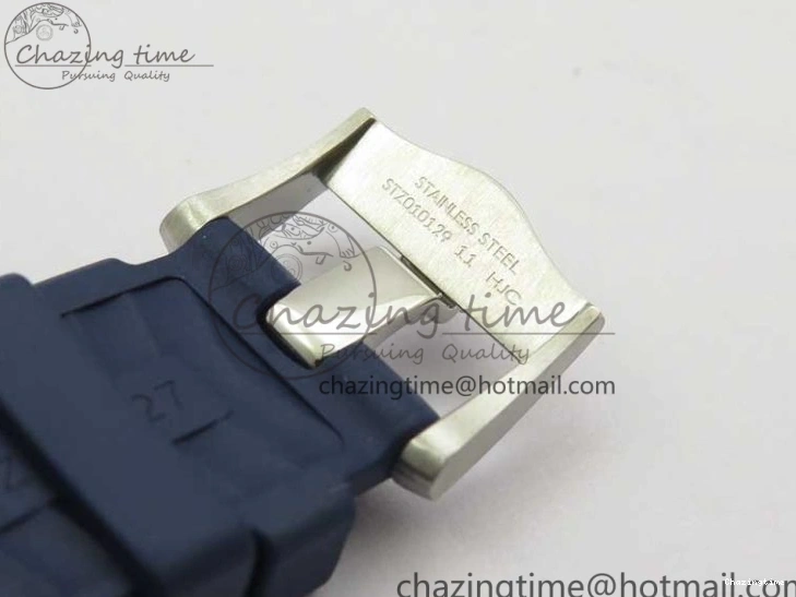 0321 Refined 2018 Seamaster Diver 300M SS YG VSF 1:1 Best Edition YG Bezel Blue Dial on Blue Rubber Strap A 7898